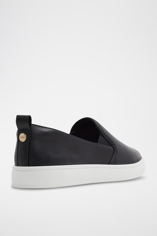 Slip-on en cuir Roolly - Noir