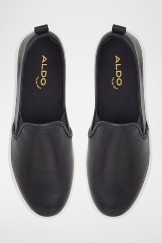 Slip-on en cuir Roolly - Noir