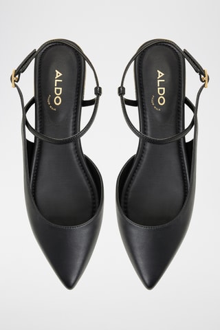Ballerines en cuir Sarine - Noir