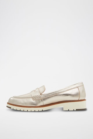 Mocassins en cuir de mouton Ibreda - Argenté