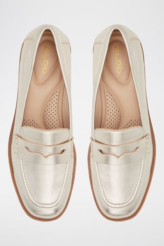 Mocassins en cuir de mouton Ibreda - Argenté