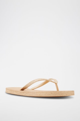 Tongs Aloomba - Doré