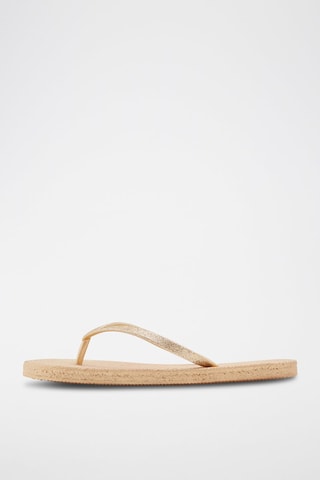 Tongs Aloomba - Doré