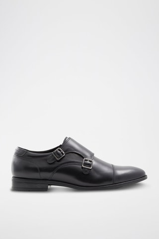 Derbys à boucles en cuir Holtlanflex - Noir