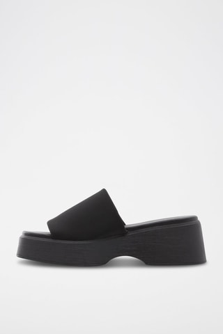 Mules à talons Yassu - Noir