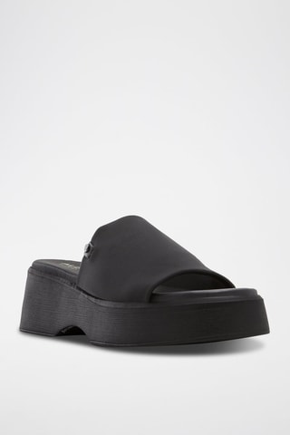 Mules à talons Yassu - Noir