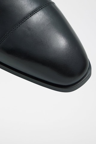 Richelieus en cuir Decker - Noir