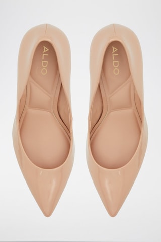 Escarpins vernis Stessymid- Beige