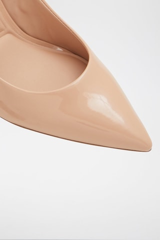 Escarpins vernis Stessymid- Beige