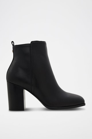Bottines en cuir Reva - Noir