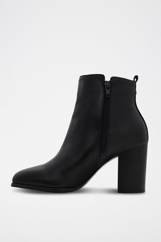 Bottines en cuir Reva - Noir