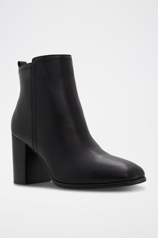 Bottines en cuir Reva - Noir