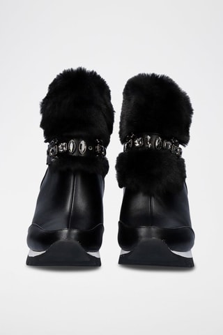 Bottines compensées -  Noir