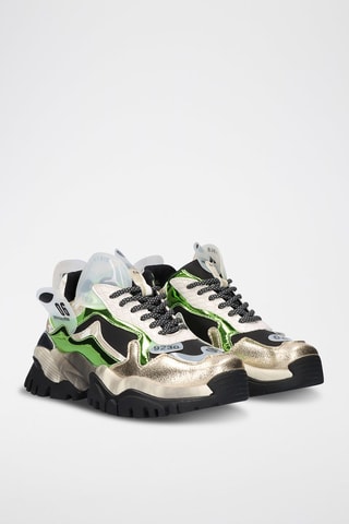 Baskets plateformes - Vert