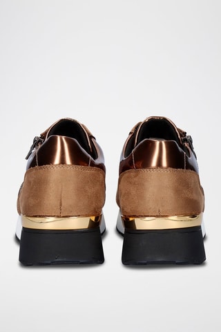 Baskets plateformes - Marron
