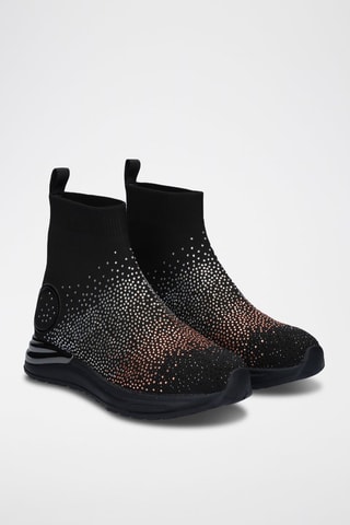 Baskets chaussettes - Noir