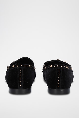 Mocassins en cuir - Noir