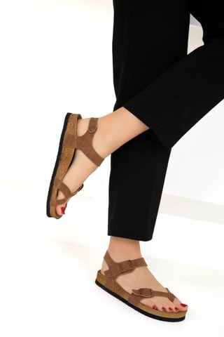Sandales - Marron