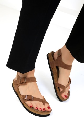Sandales - Marron