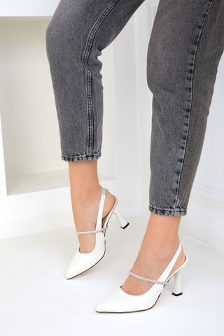 Sapatos de salto - Branco