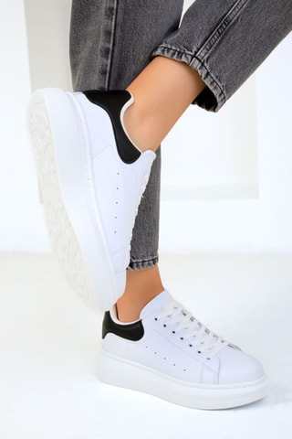 Baskets plateformes - Blanc