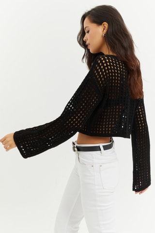 Crop top - Noir