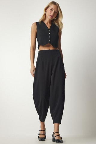 Pantalon 7/8 - Noir