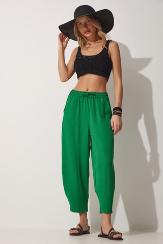 Pantalon - 
Vert