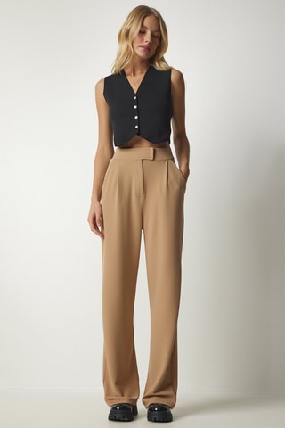 Pantalon - 
Beige