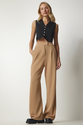 Pantalon - 
Beige
