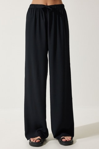 Pantalon palazzo - Noir
