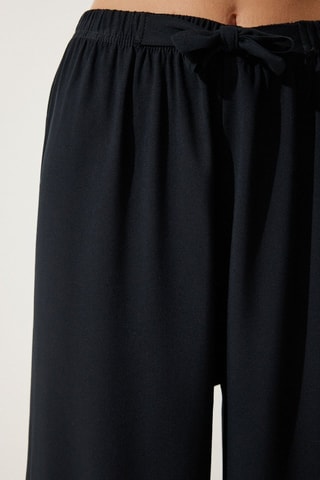 Pantalon palazzo - Noir