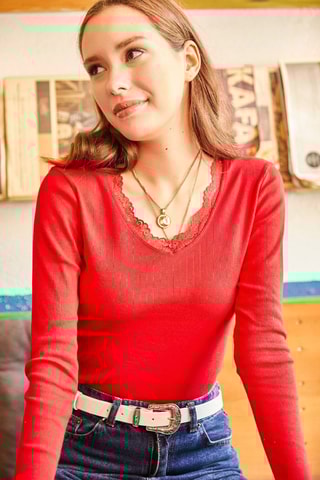 Top - Rouge