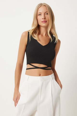 Crop top - Noir