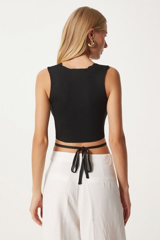Crop top - Noir