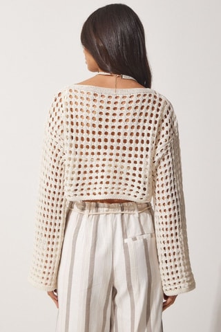 Crop top - Beige