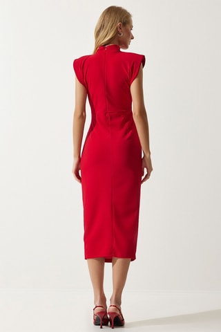 Vestido justo - Vermelho