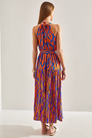 Vestido comprido - Laranja
