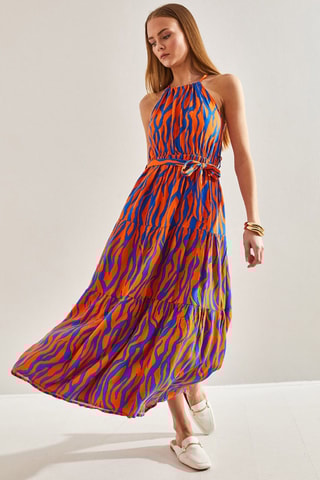 Vestido comprido - Laranja