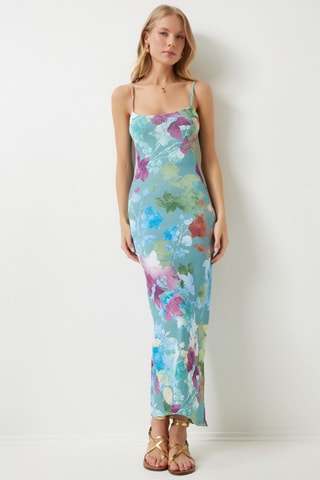 Vestido comprido - Verde