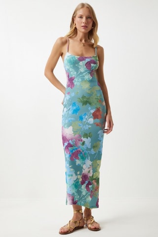 Vestido comprido - Verde