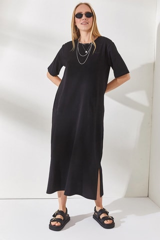 Vestido comprido - Preto