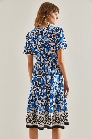 Vestido midi - Azul