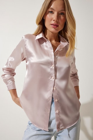 Camisa - Rosa-maquilhagem