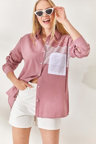 Camisa - Rosa-velho