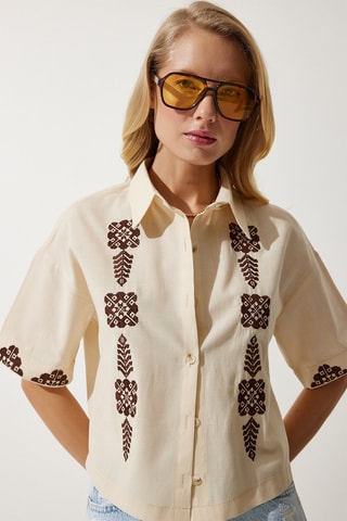 Camisa - 
Bege