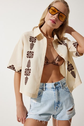Camisa - 
Bege
