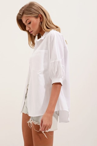 Camisa oversize - Branco