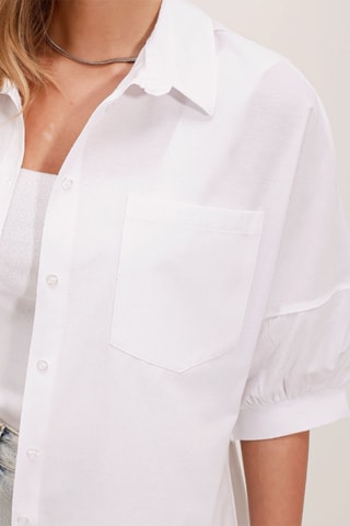 Camisa oversize - Branco