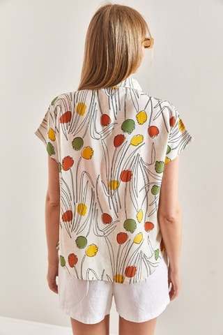Camisa em linho - Branco